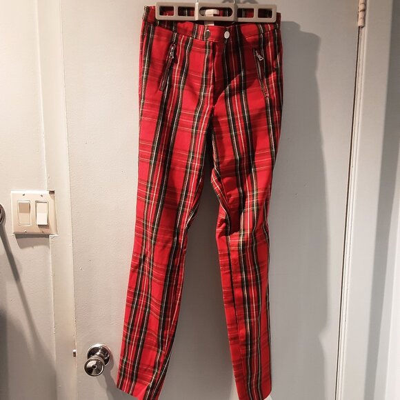 Pants, H&M, size 4, tartan trousers - Picture 1 of 3